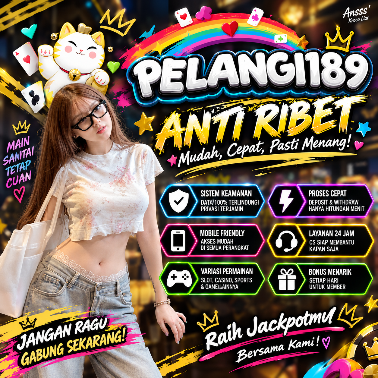 PELANGI189 ~ Warna Warni Peluang Menang Maksimal